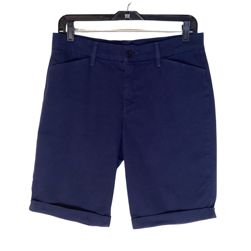 NYDJ Bermuda Shorts Women’s 6 P Petite Navy Blue Trouser / Walking Shorts
